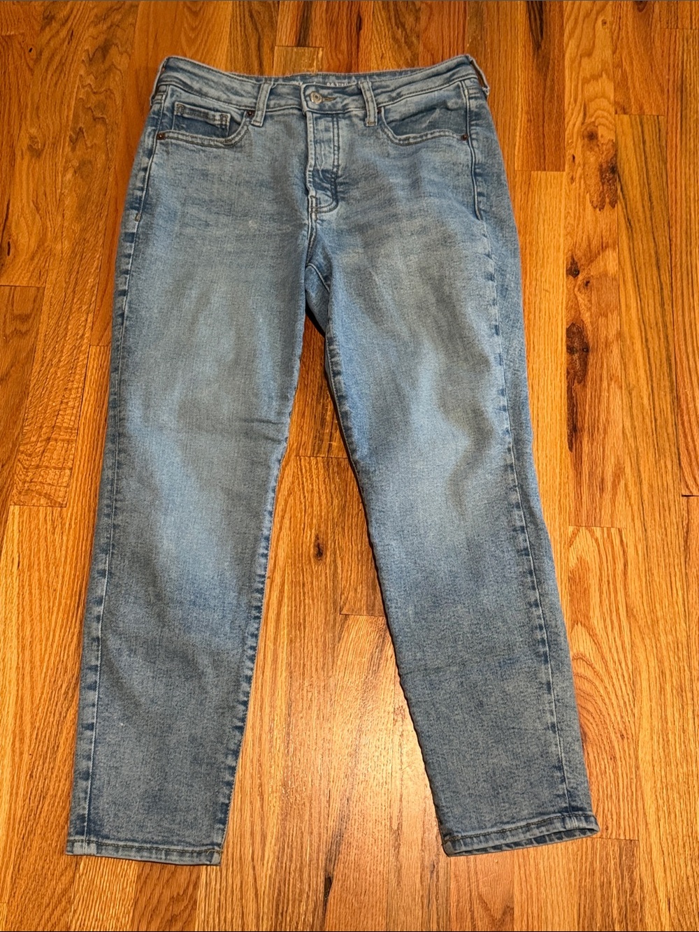 Old Navy size 6P O.G. Straight High Rise Light Blue Men’s Jeans - Classic Denim
